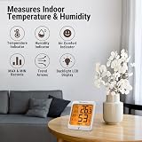 ThermoPro TP53 Hygrometer Indoor Temperature Humidity Gauge 2 Pack view 2