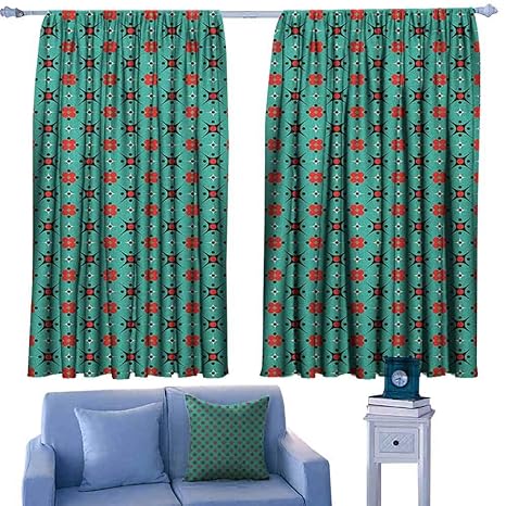 Amazon Com Paradisedecor Abstract Curtain Rods Illustration With