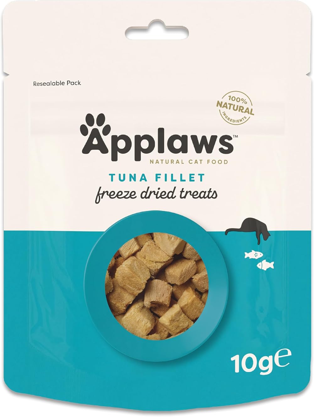 Applaws 120g Freeze Dried Tuna Cat Treat 100% Natural Grain Free 12x10g