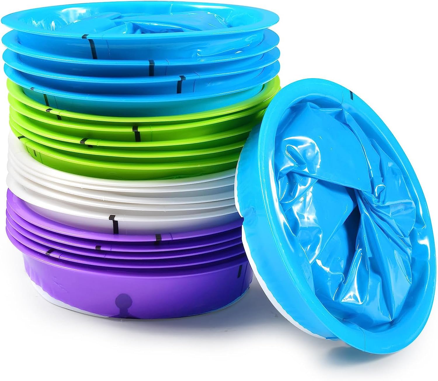 20Pack Vomit Bags Disposable Barf Bags,1000ml High Density Emesis Bags with Snap,Perfect for Morning Sickness,Kids,Pregnant Woman,Car Motion Sickness，Airsick