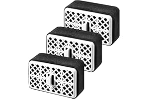 INJOYTEC 3PCS Deodorizer Filter Bathroom Toilet Carbon Air Filter Compatible with Toto THU6474-01/THU6474#01 THU6072 Washlets