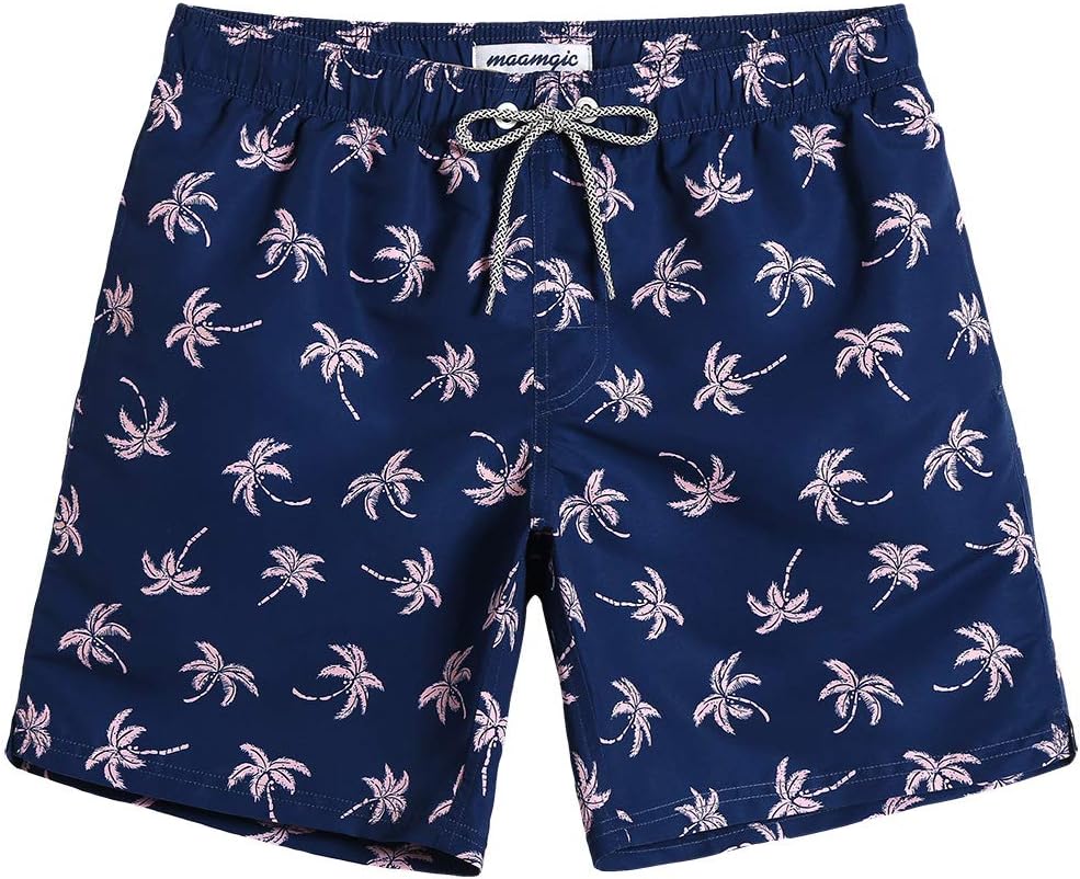 MaaMgicMen's Swimming Trunks Quick Dry Fit Performance Surfing Short with Pockets