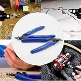 Lefute 2 Pieces Precision Flush Cutters Coil Wire Cutter 130x80mm Dark Blue view 7