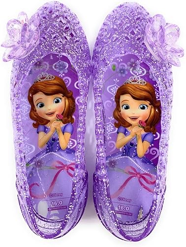 Amazon コマリョー 7349 Disney プリンセス ソフィア キッズ ガラスの靴 コマリョー ガールズシューズ