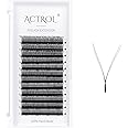 ACTROL YY Eyelashes Extension Lashes Black D Curl 0.07mm 13mm Lash Volume Extension Easy Fans 4D Y Shaped Premade Soft Eyelashes Supply