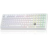 LEOBOG HI98C Pro Wireless Mechanical Gaming Aluminum Keyboard with Num Pad | Tri-Mode Wired/2.4G/BT5.0, Gasket Mount, Hot Swa