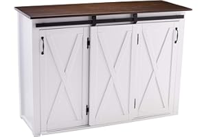 SEI Furniture Leshire Kitchen Island, Dark Brown, White