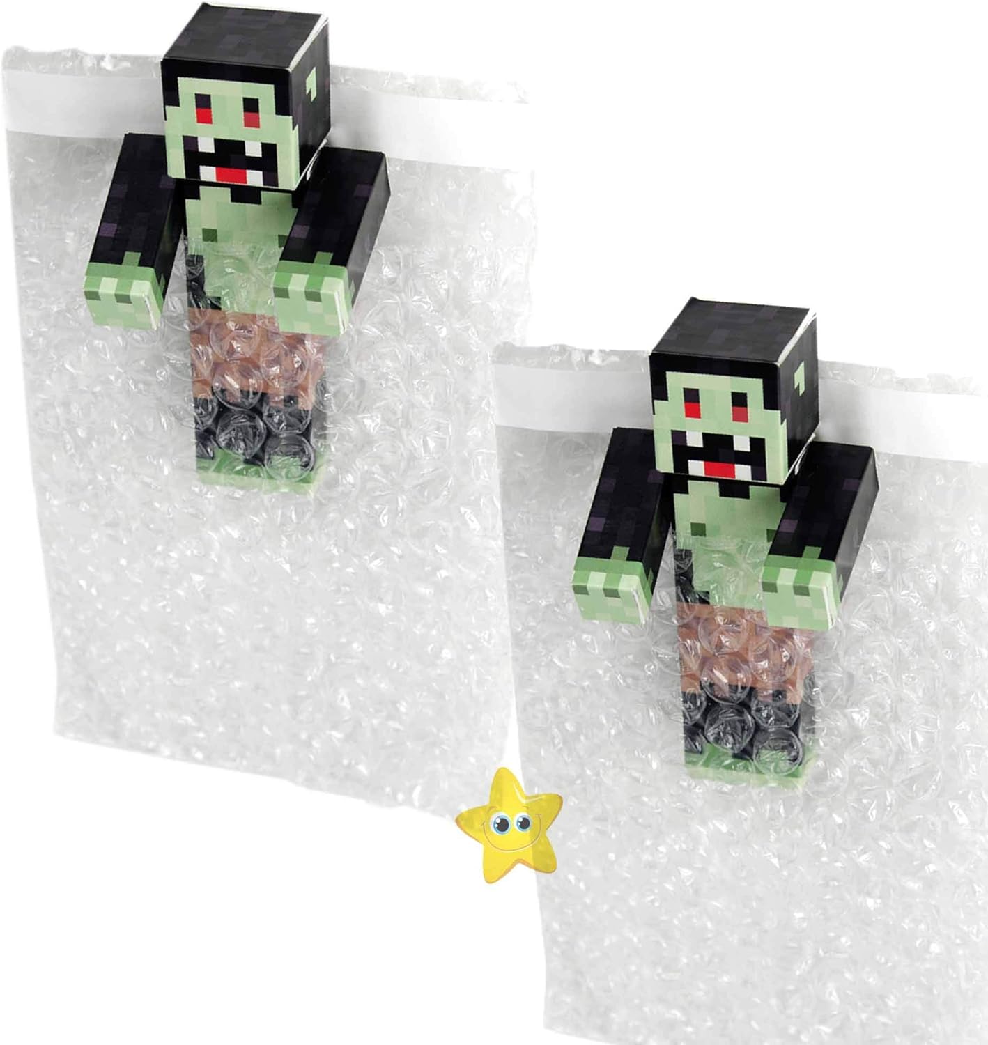 100 Plain Bubble Wrap Bags Pouches 180mm x 230mm (BP03) 7" x 9" Amazon