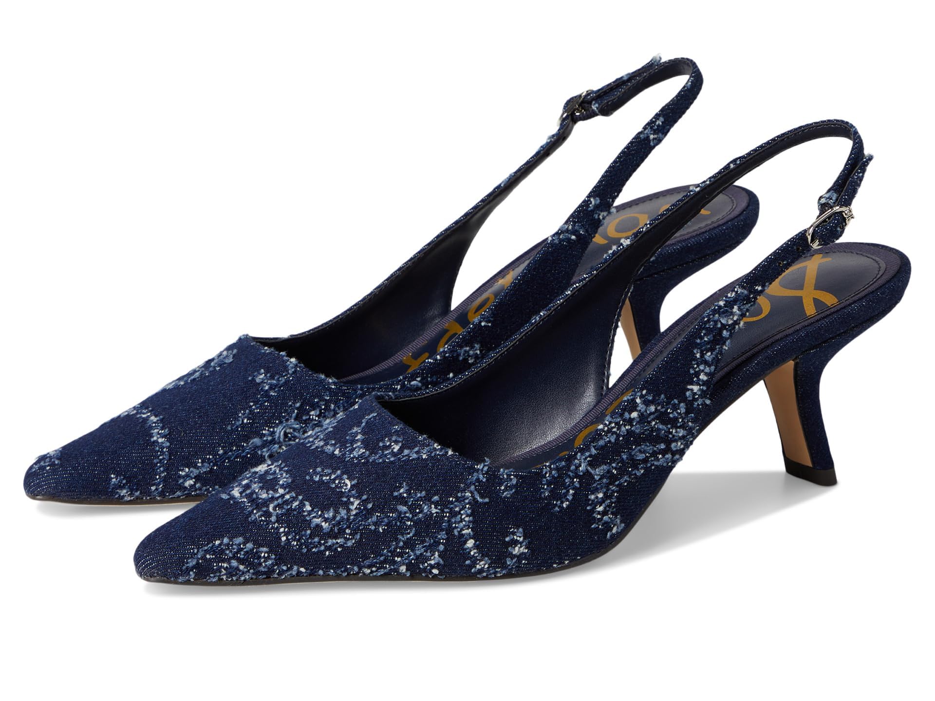 Sam Edelman Women’s Bianka Sling Pump, Hudson Navy, 9