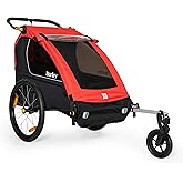 Burley Honey Bee, 2 Seat Kids Bike Trailer &amp; Stroller