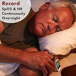 EMAY Sleep Oxygen Monitor with Built-in Recording
