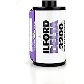 Ilford 1887710 Delta 3200 Professional, Black and White Print Film, 135 (35 mm), ISO 3200, 36 Exposures