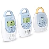 VTech BA72212BL Blue Audio Baby Monitor with up to