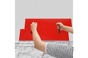 CHYNALYS Concrete Texture Stamps Mats, Realistic Concrete Texture Mat Concrete Stamping Molds, Concrete Mould for Wall & Floor, Wall Concrete Stamps Texture Mats, Wall Block Stamps (300x650)