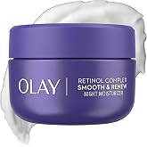 Olay Regenerist Radiance Retinol Face Moisturizer: Smooth &amp; Renew Cream for Women - Fragrance-Free, Anti-Aging, Anti-Wrinkle, Tightening &amp; Brightening - 2 Oz