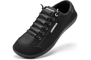 HOBIBEAR Barefoot Minimalist Shoes Womens Mens | Zero Drop | Wide Width Canvas Slip-on Shoes