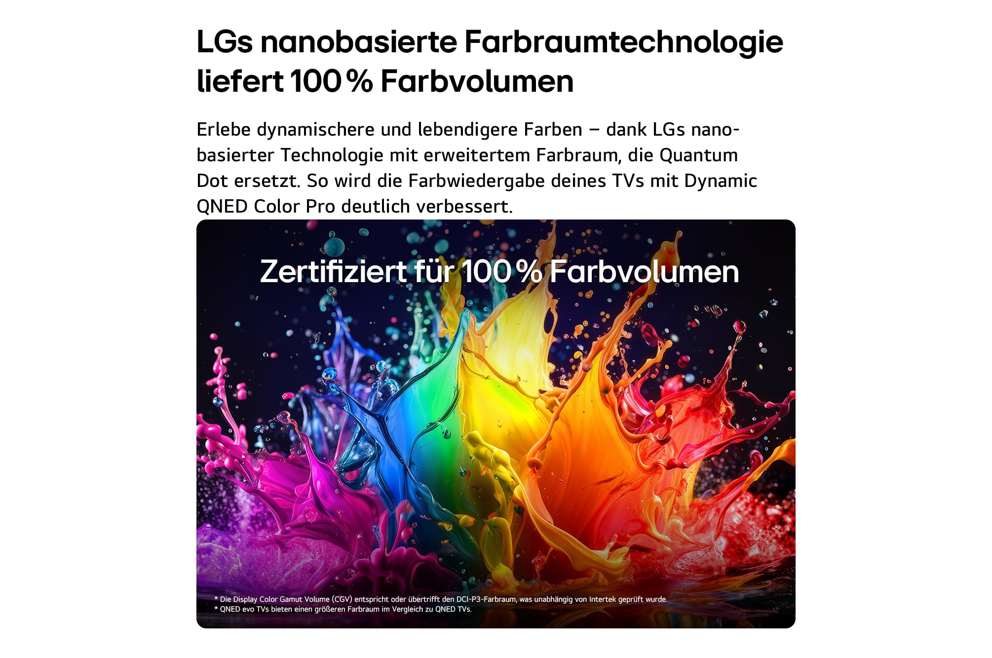 LG 75QNED83B6A TV 75 Zoll (190 cm) 4K QNED evo Mini LED AI TV (α8 Gen3 4K AI Prozessor, webOS 26, 120Hz (VRR bis zu 144Hz)) [Modelljahr 2026] [Energieklasse F] 3