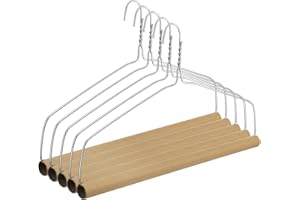 Didaey 5 Sets Dry Cleaner Hangers 18 Inch Drapery Hanger and Tubes with Strong 10.5 Gauge Wire for Heavy Items