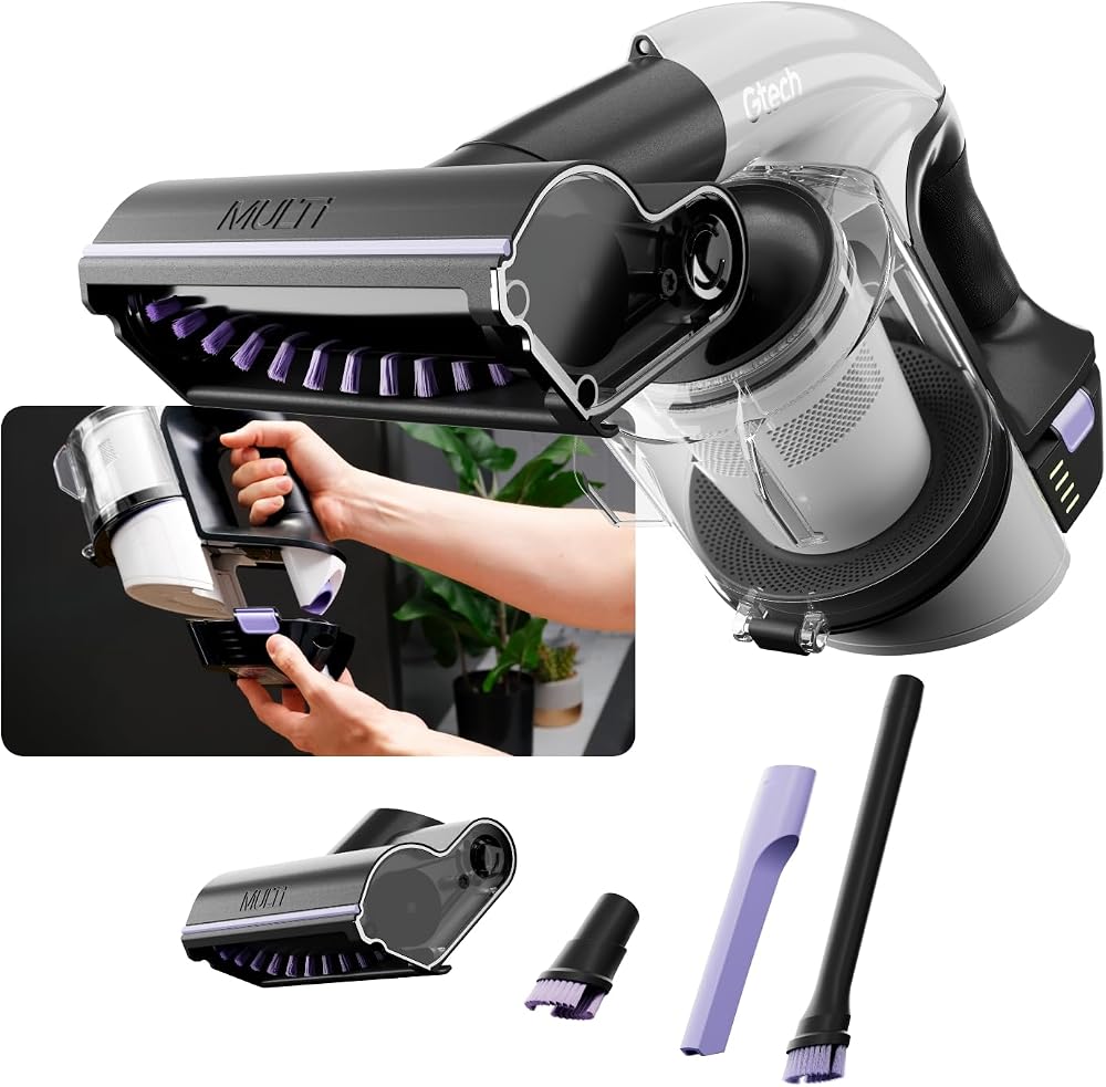 Gtech Multi Platinum Cordless Vacuum 22V 3350mAh 30min Runtime