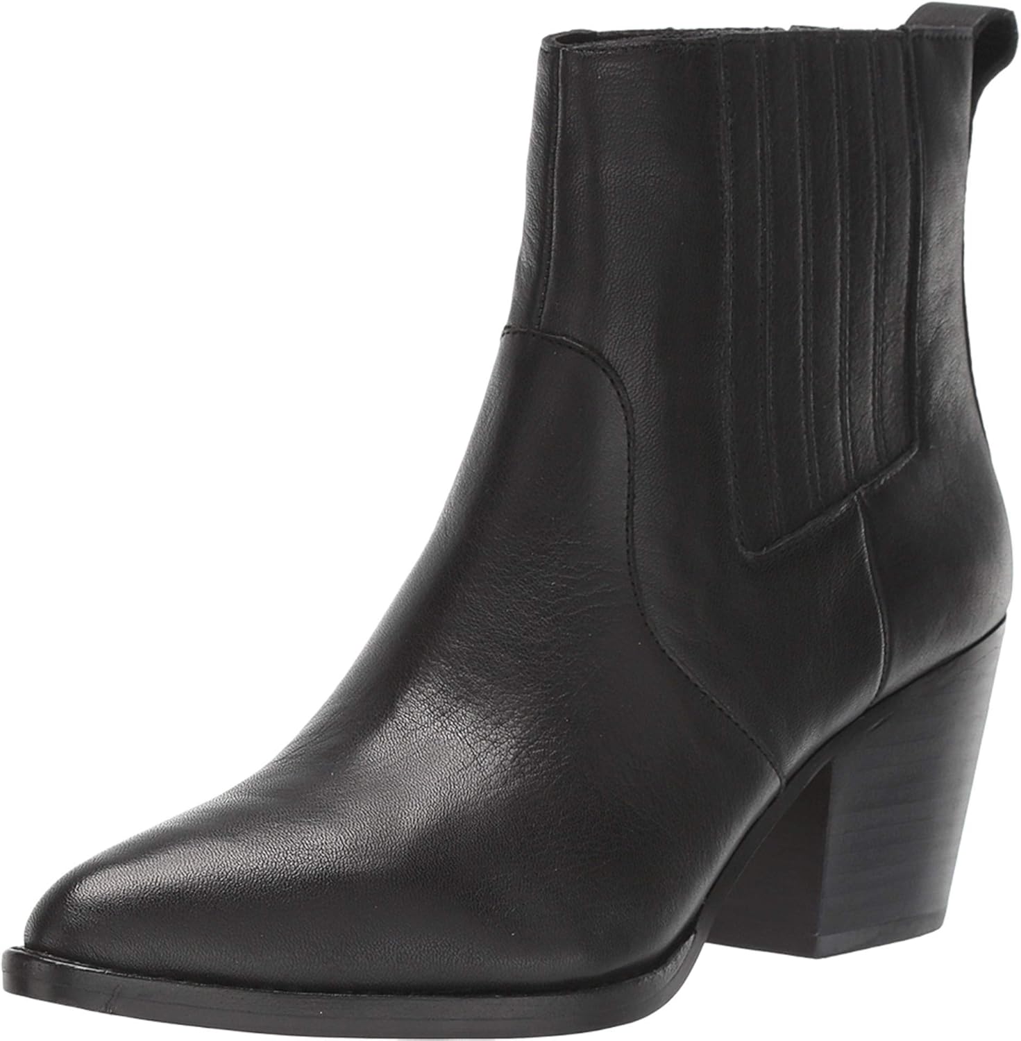 j crew black leather boots
