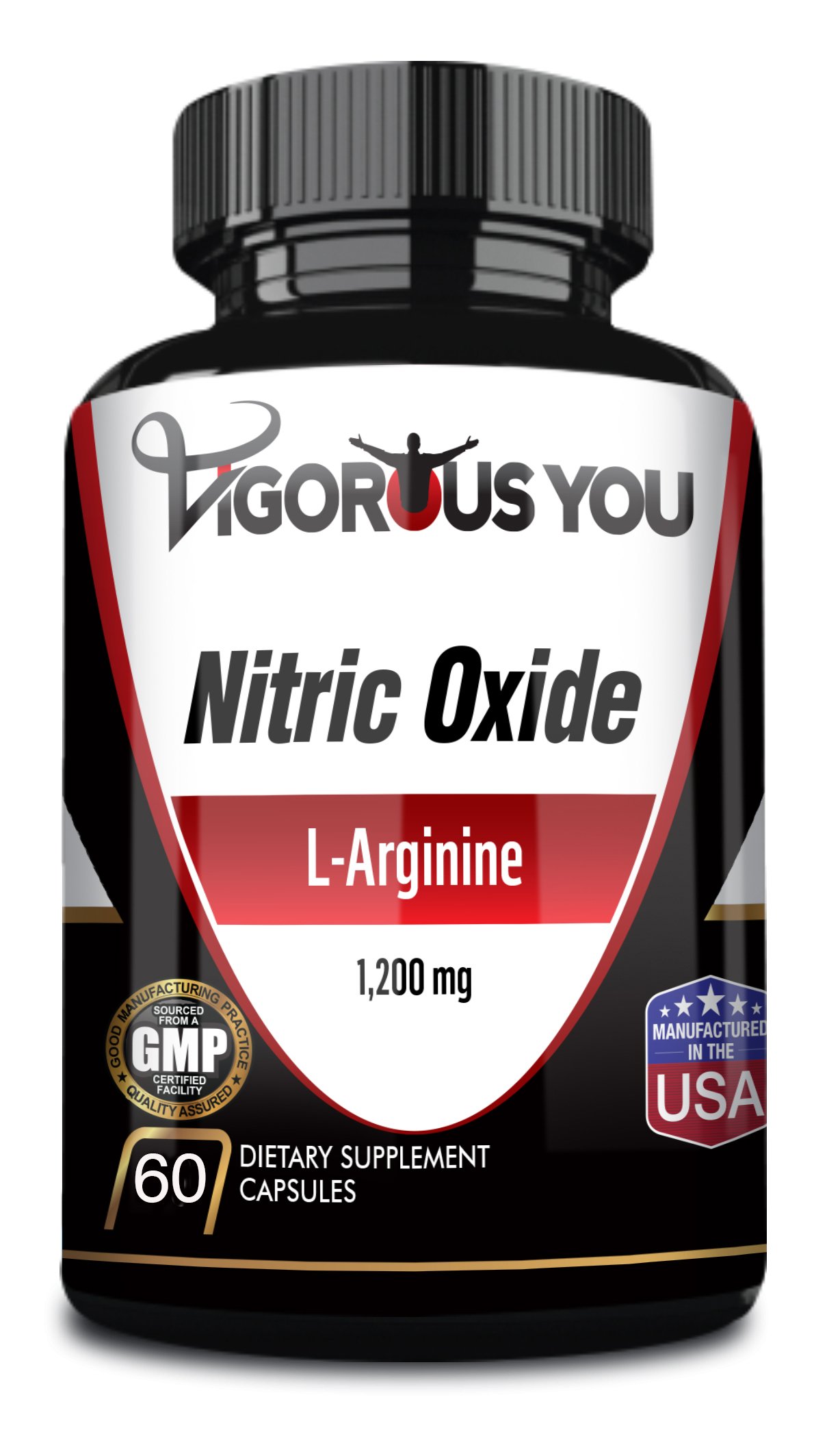 Vigorous You Premium LArginine Nitric Oxide Citrulline. 1,200 MG