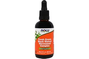 NOW Foods Fresh Green Black Walnut Wormwood Complex, 2-Ounce (Pack of 2)