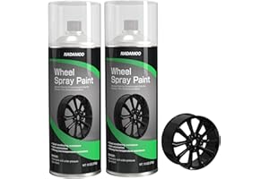 NADAMOO Aluminum Wheel Rim Paint Protective Clear Coat, Satin Finish, 2 Cans