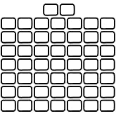 BIKICOCO Metal Rectangle Ring Buckles Square Strap Webbing Belt Rings for Bag Purse Non Welded 3/4 x 5/8 Inch