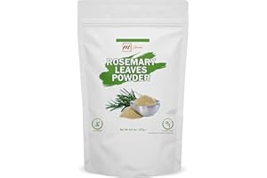 mGanna 100% Natural Rosemary Leaves Powder - Aromatic Herb for Flavor and Health 227 gms / 0.5 lbs