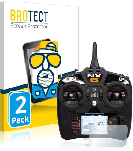 Protection D'écran Brotect Pour Radiomaster Boxer - 2 Films Ultra Transparents Et Anti-Rayures