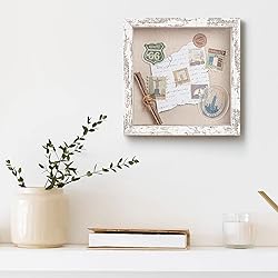 2 Packs 8x8 Shadow Box Frame with Linen Back
