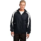 SPORT-TEK Unisex Fleece-Lined Colorblock Jacket