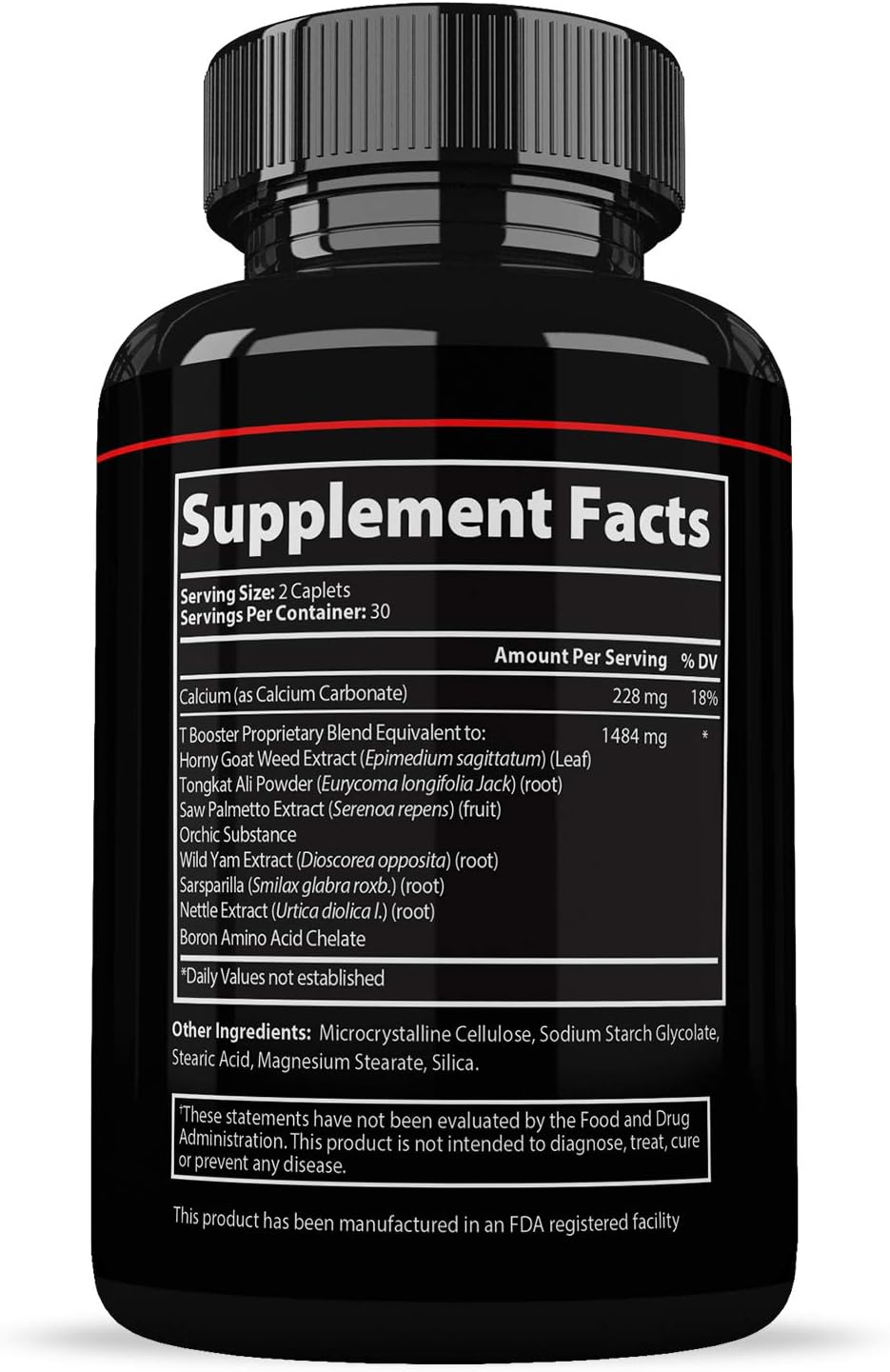 Prime Labs - Men's Test Booster - Natural Stamina, Endurance and Strength Booster - 60 Caplets: Health & Personal Care