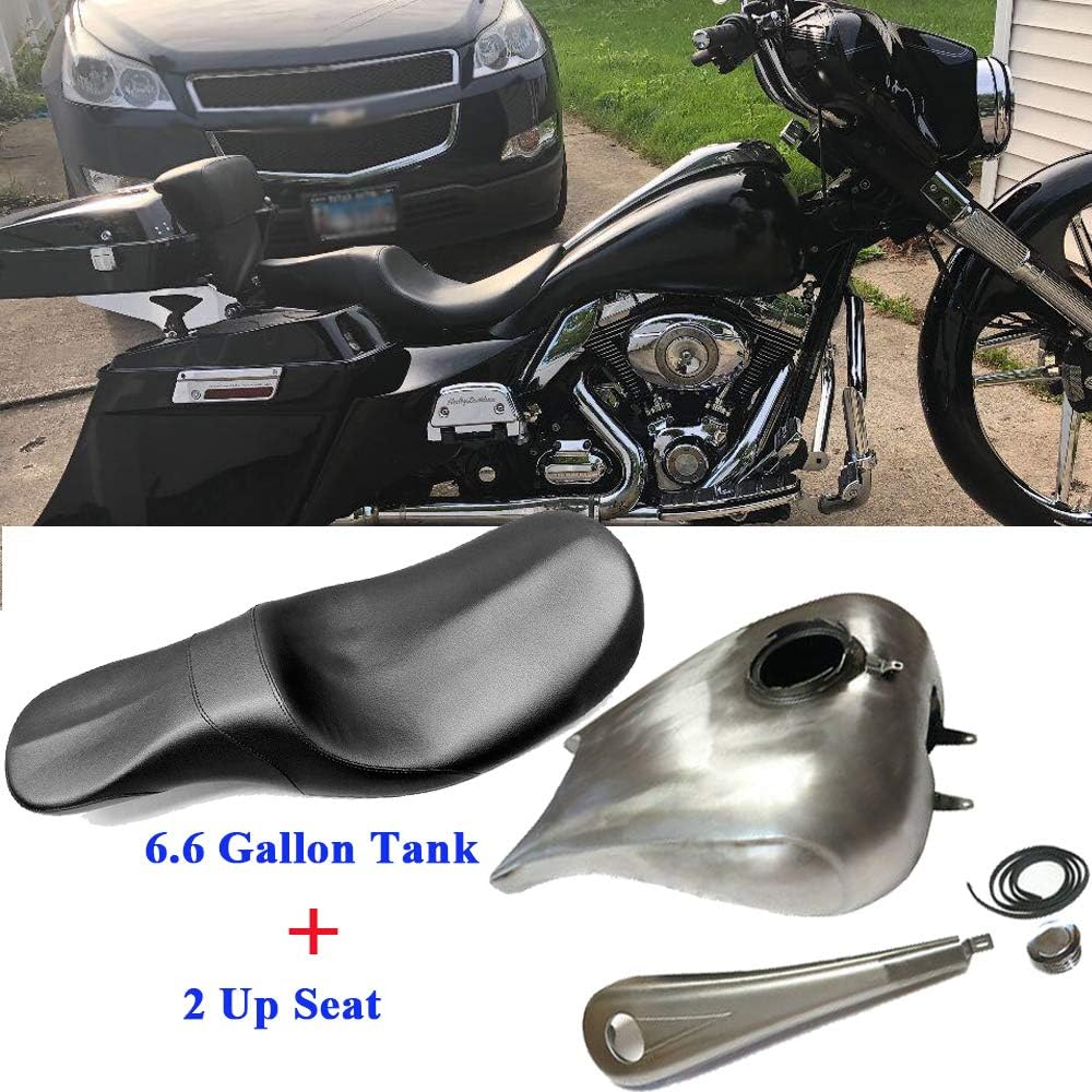 Handlebars & Mirrors 5" STRETCHED GAS FUEL TANK STRETCH HARLEYDAVIDSON