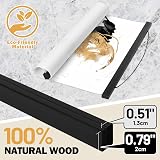 Benjia 4 Pack A4 Poster Frame Frames Magnetic Light Wood Hanger Kit 21 cm view 2