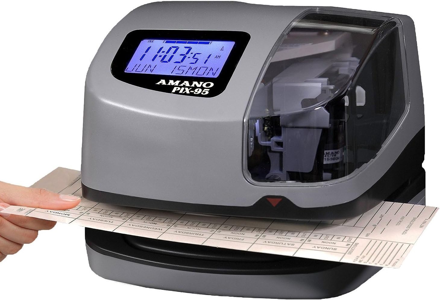 Amano PIX-95 Electronic Time Clock : Electronics