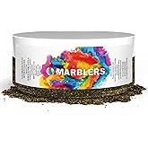 MARBLERS Brown Mica Powder [Golden Ticket Pearl] 1oz (28g) | Cosmetic | Epoxy Resin Pigment | Dye | Non-Toxic, Vegan, Cruelty-Free | Lip Gloss, Nails, Body Butter, Bath Bomb, Candle & Soap Making
