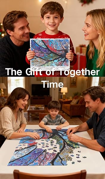 TREE OF LIFE JIGSAW PUZZLE 1000 PIECES FOR ADULTS – COLORFUL NATURE ART PUZZLE, UNIQUE PUZZLE FOR GIFT, FAMILY FUN & HOME DECOR PERFECT SNAP, 27.6 X 19.7 IN, HIPAZOUS