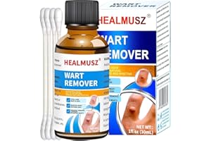 HEALMUSZ Fast-Acting Wart Remover with Salicylic Acid, Wart Removal for Feet Hands, Fast-Acting Wart Freeze Off for Plantar, Flat, Common, Genital,Corn Wart, H Warts, Callus 30 ml