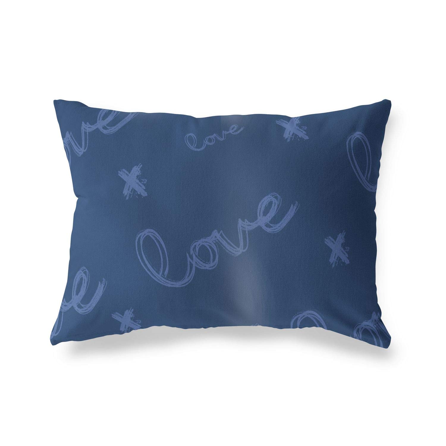 Bonamaison Decorative Cushion Cover Blue, Throw Pillow Covers, Home Decorative Pillowcases for Livingroom, Sofa, Bedroom, Size:35x50 Cm - Designed and Manufactured in Turkey