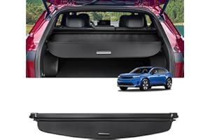 VEENJOY Cargo Cover for Honda Prologue/Chevy Blazer EV 2025 2024 Accessories Retractable Cover Security Shielding Shade Cargo Luggage Cover Trunk Storage Privacy Protection (Carbon Fiber Texture)
