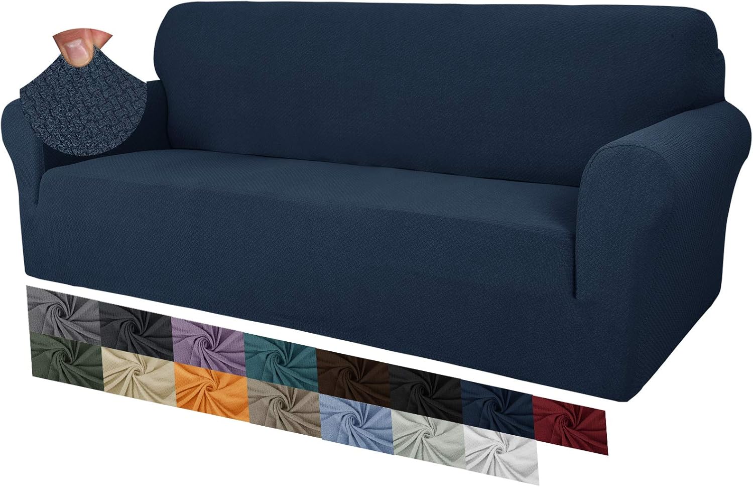 MAXIJIN Creative Jacquard Couch Covers for 3 Seater