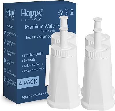 Happy Filters 4 x Water Filters for Sage Coffee Machines UK