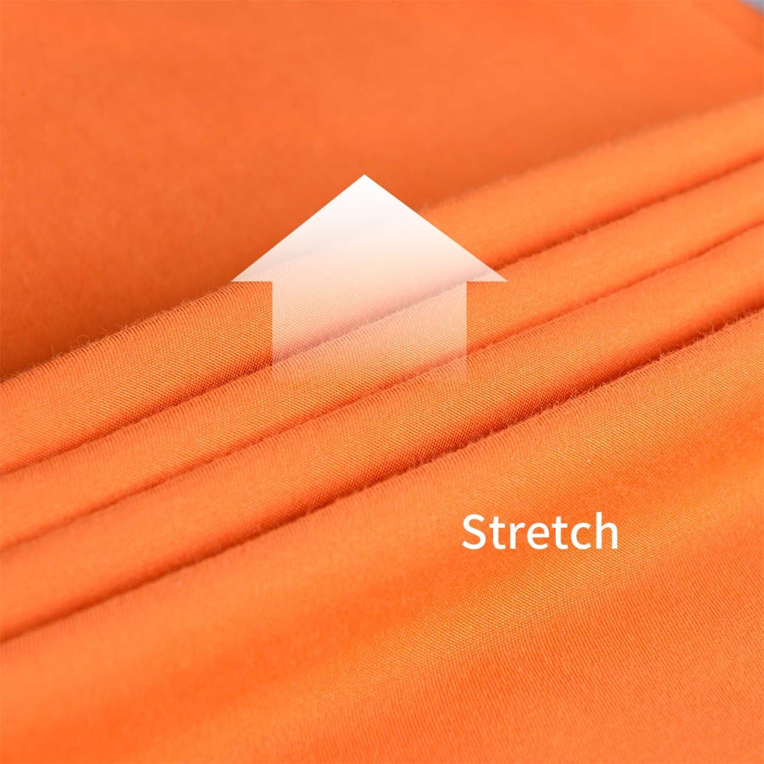Lesmart Men's Golf Pants Stretch Slim Straight Tech Performance Relaxed Fit Chino Pant: Clothing