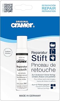 Cramer 15002 Sanitär-Reparatur-Lacksstift, reinweiß