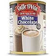 Caffe D'Vita White Chocolate Cappuccino Mix - White Chocolate Powder, Gluten Free, No Cholesterol, No Hydrogenated Oils, No Trans Fat, 99% Caffeine Free, Instant Cappuccino Mix - 3 Lb Can