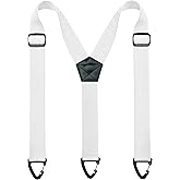 JEMYGINS Hidden Suspenders for Men Under Clothes with 3 Snap Loop (1.48" Wide)