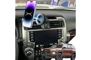 oricarmes Toyota 4runner Phone Holder 2024 Toyota 4runner Magnetic Phone Mount Custom Fit 2010-present Toyota 4runner Accessories Compatible for All Cell Phones