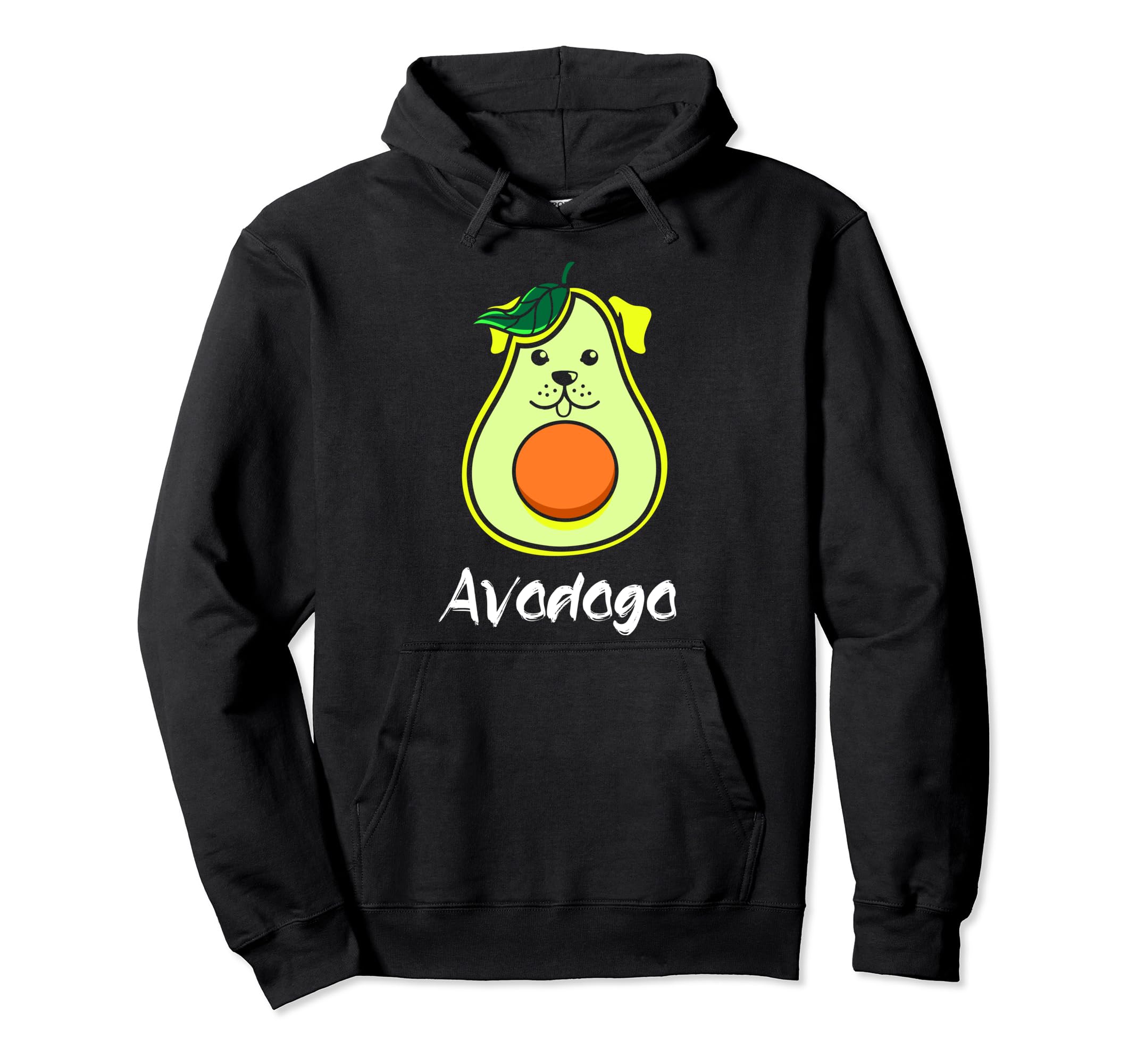 Womens Avodogo Funny Avocado Dog Cute Vegan Doggie Gifts Pullover Hoodie