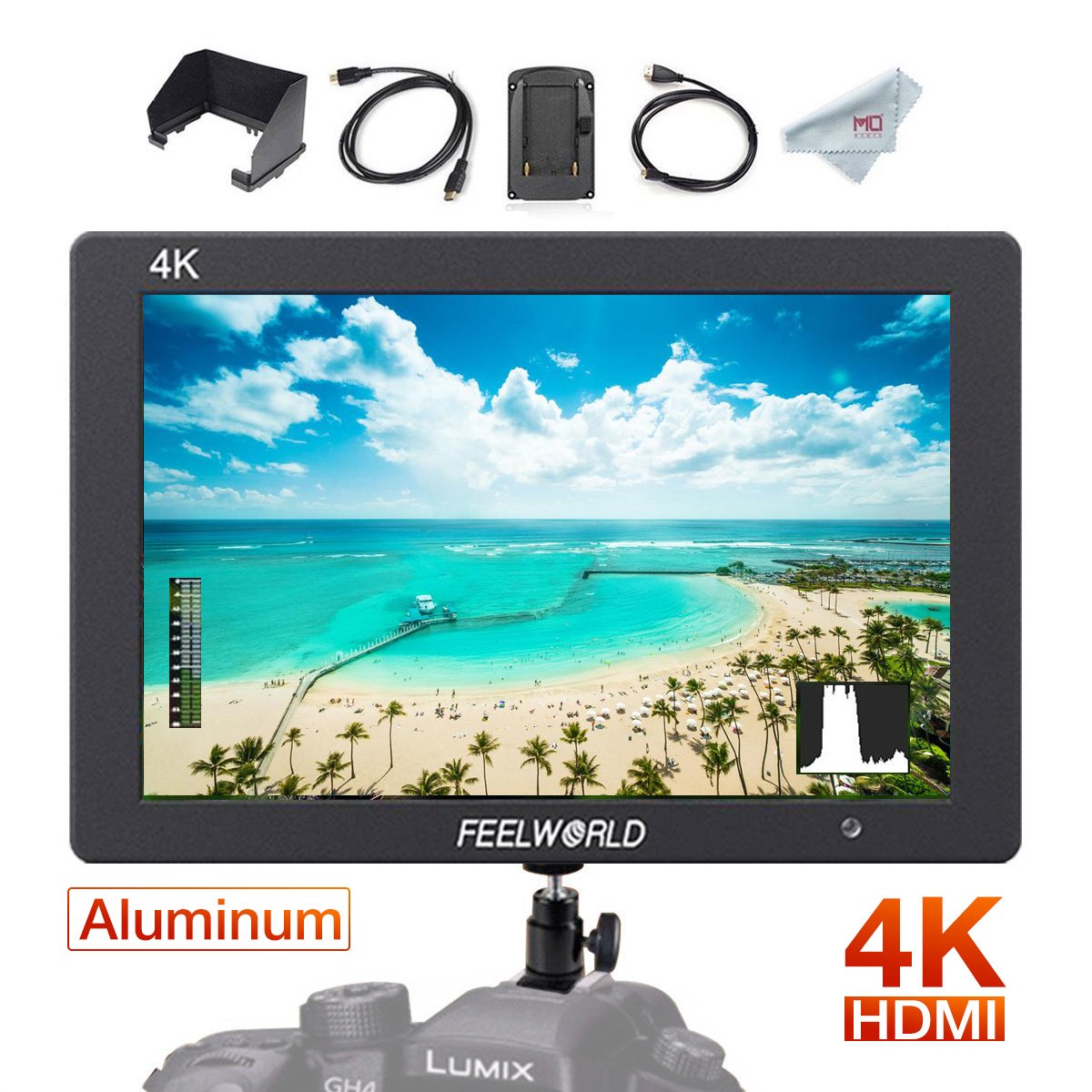 Buy FEELWORLD T7 7 Inch Camera Field Monitor with 4K HDMI, Full HD 1920 ...